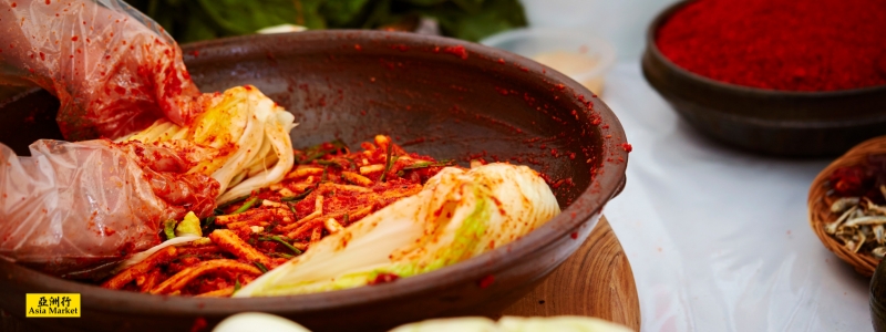 kimchi making process