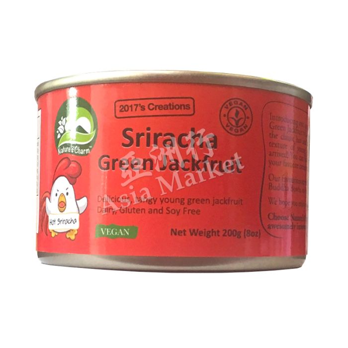 Nature's Charm Sriracha Green Jackfruit 200g