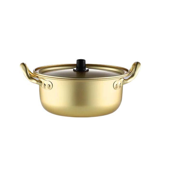 ALUMINIUM PAN (NAMBI) D-180 YELLOW COLOR