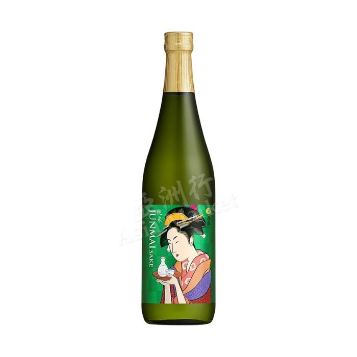 UKIYO - E - Junmai Sake green (Alc. 15.5%) 720ml