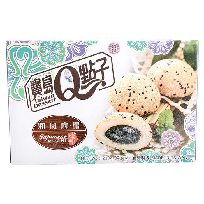 Taiwan Dessert Sesame Mochi 210g