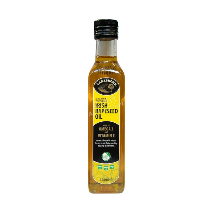 Lakeshore Extra Virgin Cold Pressed Irish Rapeseed Oil 250ml