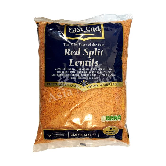 EAST END Red Split Lentils 2kg