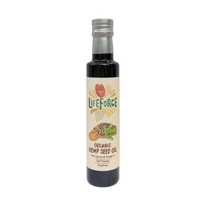 Life Force Organic Hemp Seed Oil 250ml