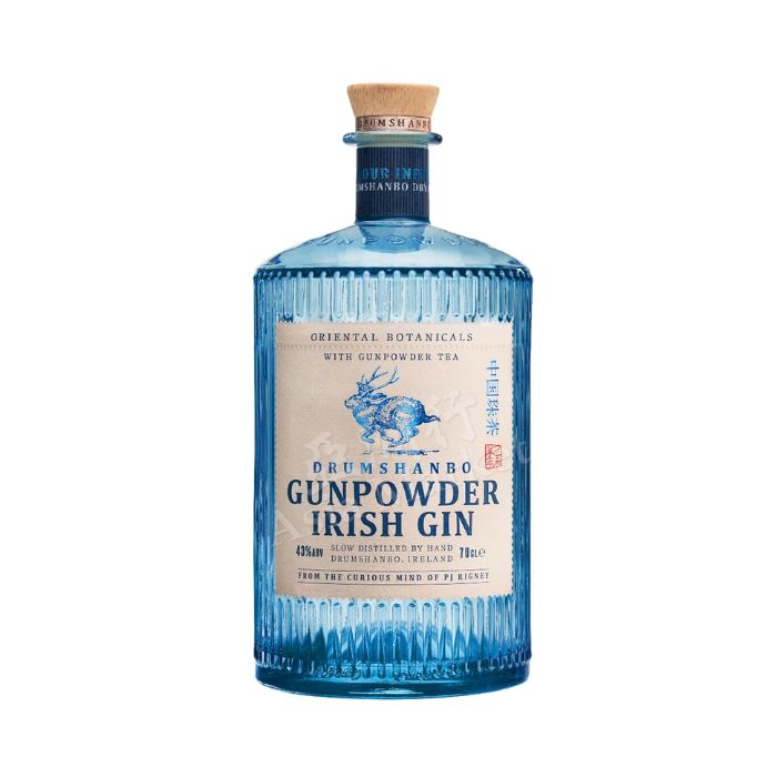 DRUMSHANBO - Gunpowder Irish Gin (Oriental Botanicals with Gunpowder Tea) (Alc. 43%) 700ml