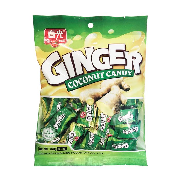 Chun Guang Ginger Coconut Candy 160g