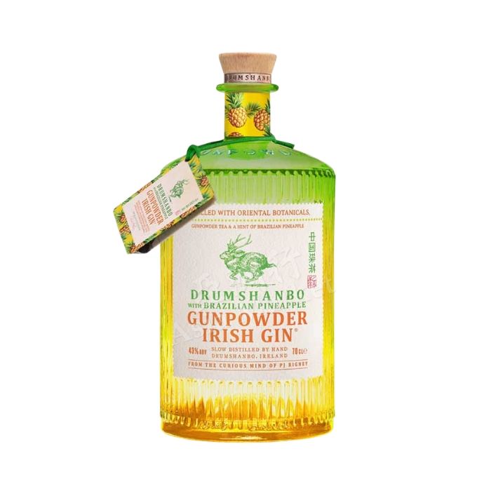 Drumshanbo - Gunpowder Irish Gin with Brazilian Pineapple (Alc. 43%) 70CL