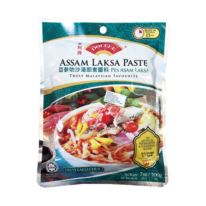 Dollee Assam Laksa Paste 200g