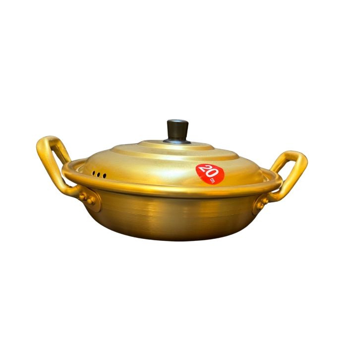 ALUMINIUM PAN (NAMBI) D-200 YELLOW COLOR