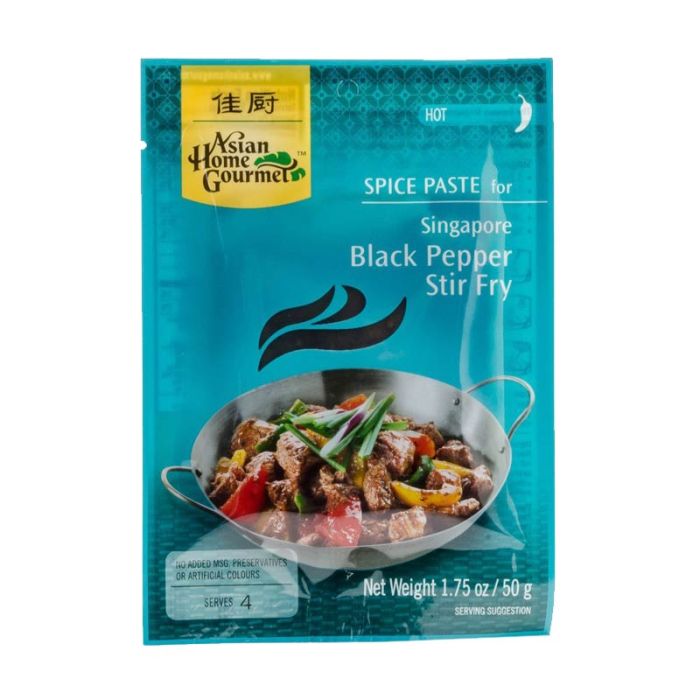 AHG Singapore Black Pepper Stir Fry 50g
