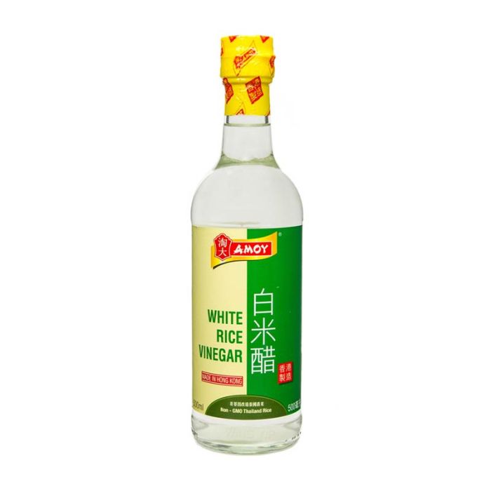 Amoy White Rice Vinegar 500ml
