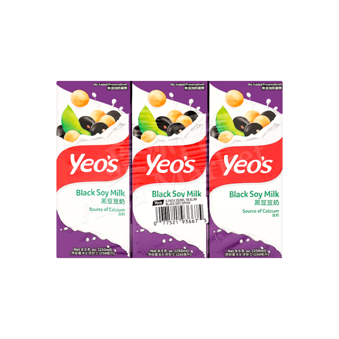 YEO'S  Black Soy Drink (6x250ml) 