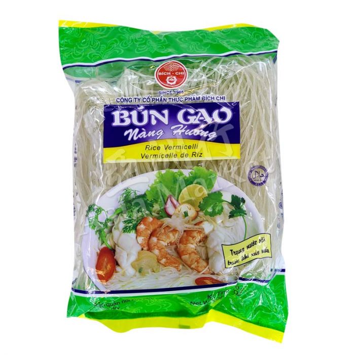 BICH CHI - Rice Vermicelli Noodle (Bun Gao Nang Huong) 越南 - 米粉 (Bun Gao Nang Huong) 400g