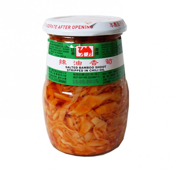 Camel Bamboo Shoot In Chilli Oil 340g
