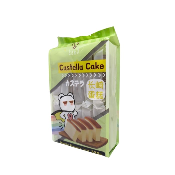 Tokimeki - Castella Cake Matcha Flavour 330g