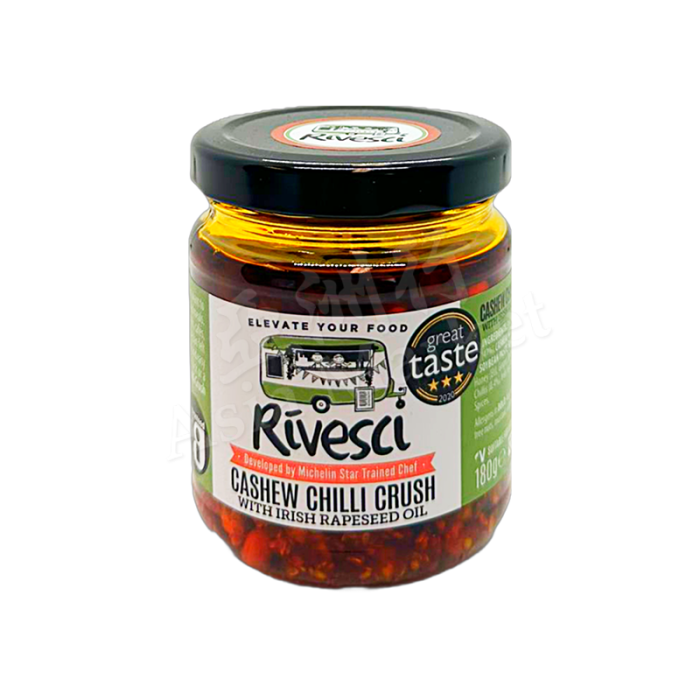 RIVESCI Cashew Chilli Crush 180g 