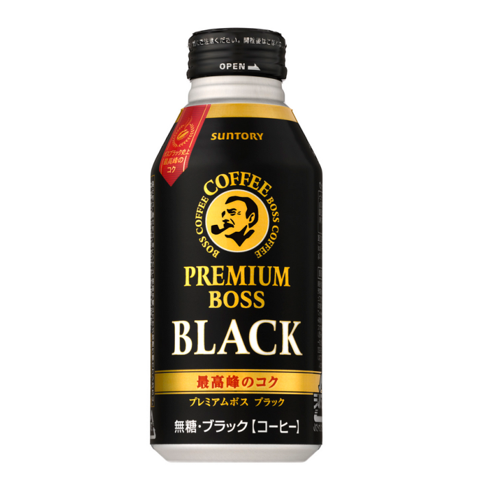 Suntory - Boss Black Coffee Premium 285ml