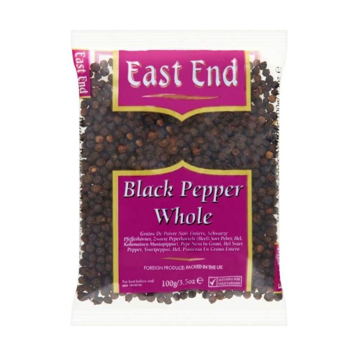 East End Black Pepper Whole 100g
