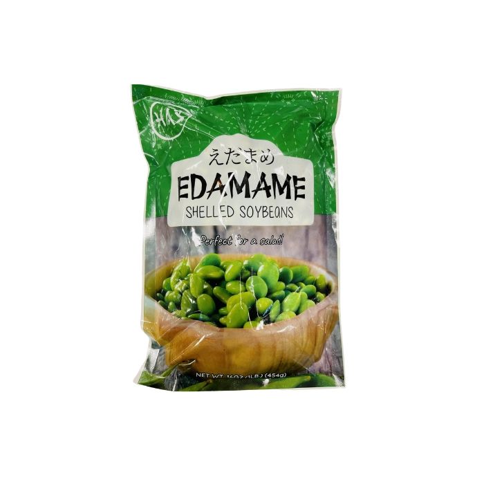 [FROZEN] HAS Frozen Shelled Soybeans (Shelled Edamame) 454g