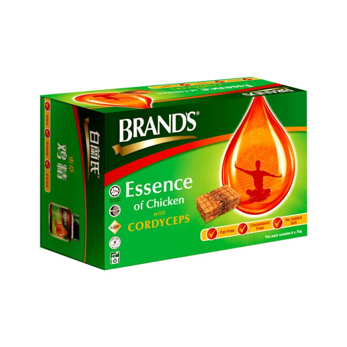 BRANDS Essence of Chicken with Cordyceps Cs4 6x70g