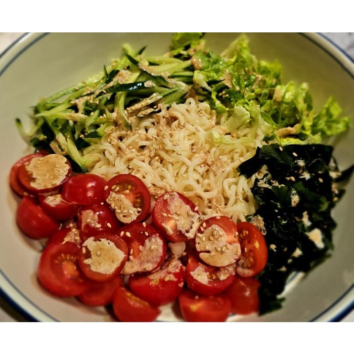 Japanese Sesame Noodle Salad Ingredients  