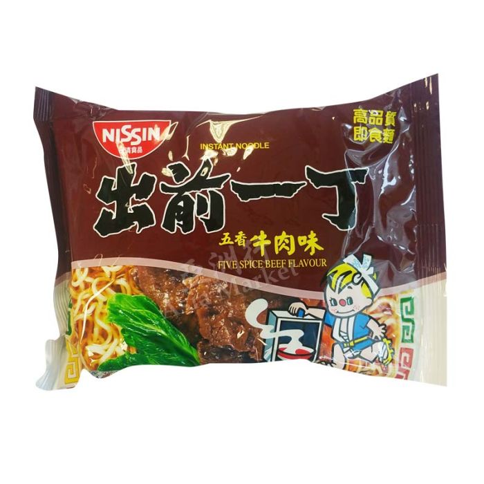 NISSIN Demae Ramen Five Spice Beef Noodles 100g