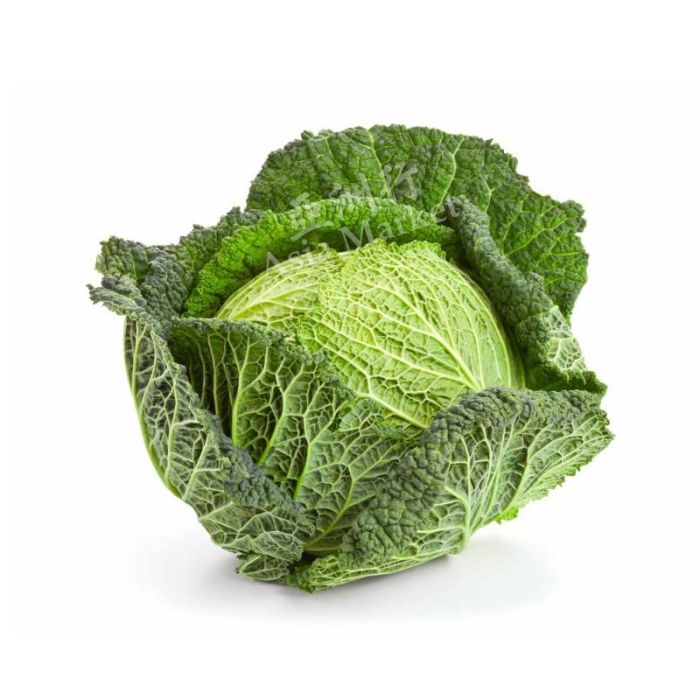 FRESH Savoy Cabbage 1pc