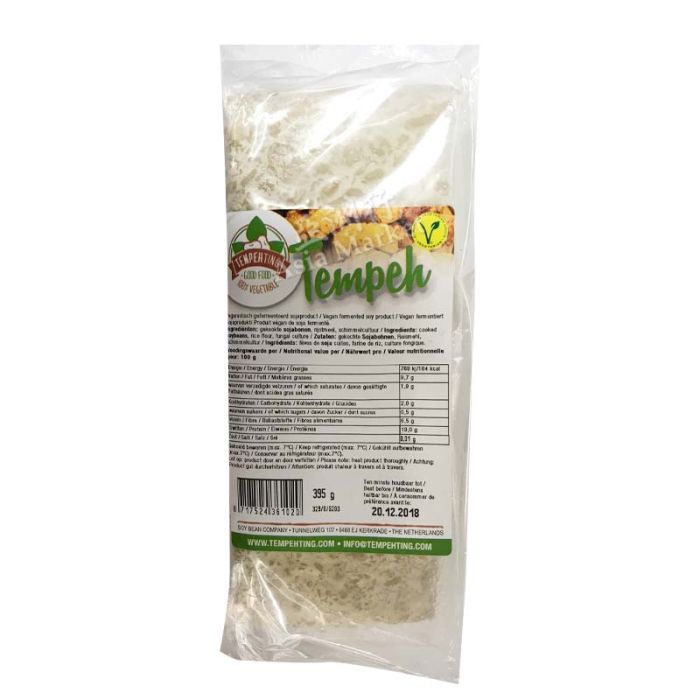 FRESH Tempehting Tempeh (Vegan Fermented Soy) 395g