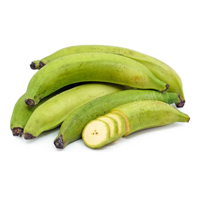 Fresh Green Plantain (Big Banana) 1Kg