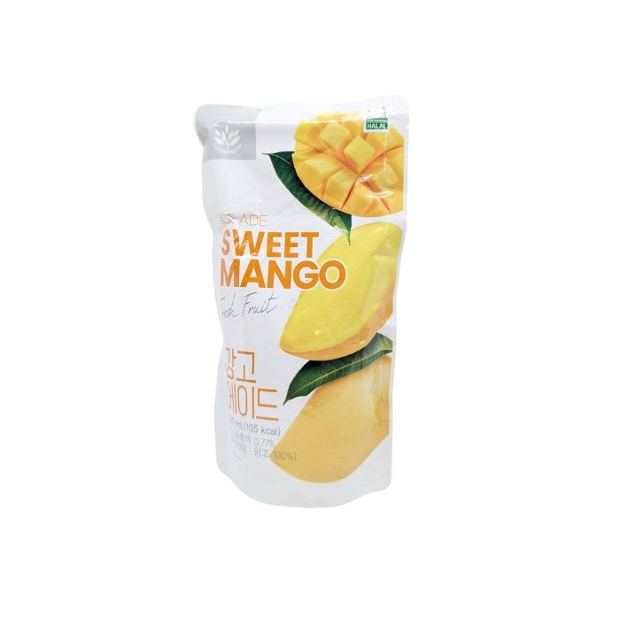 ice ade mango korean pouch drink front