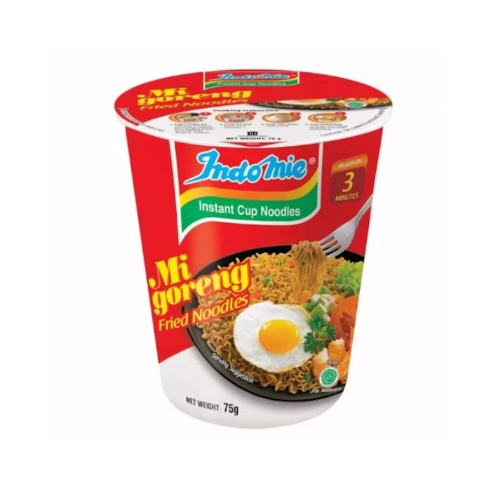 INDOMIE Instant Cup Noodles Mi Goreng Fried Noodles 70g