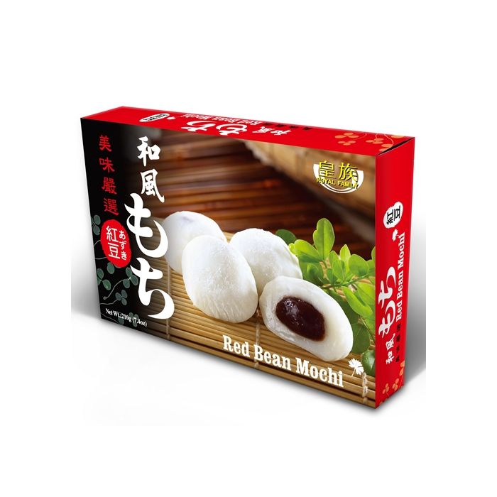 ROYAL FAMILY MOCHI - Red Bean Mochi 210g