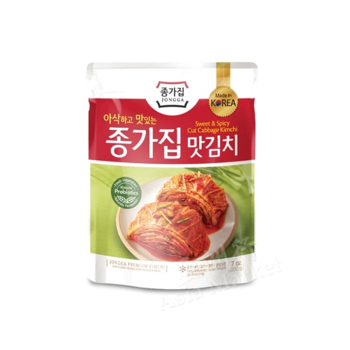 Jongga - Mat Kimchi (Cut Cabbage) 500g    