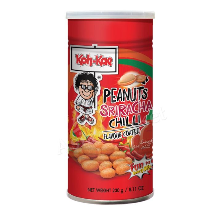 KohKae  Peanuts Sriracha Chilli Flavour Coated 230g