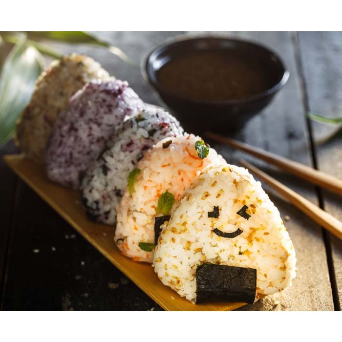 Masago Orange Onigiri Ingredients