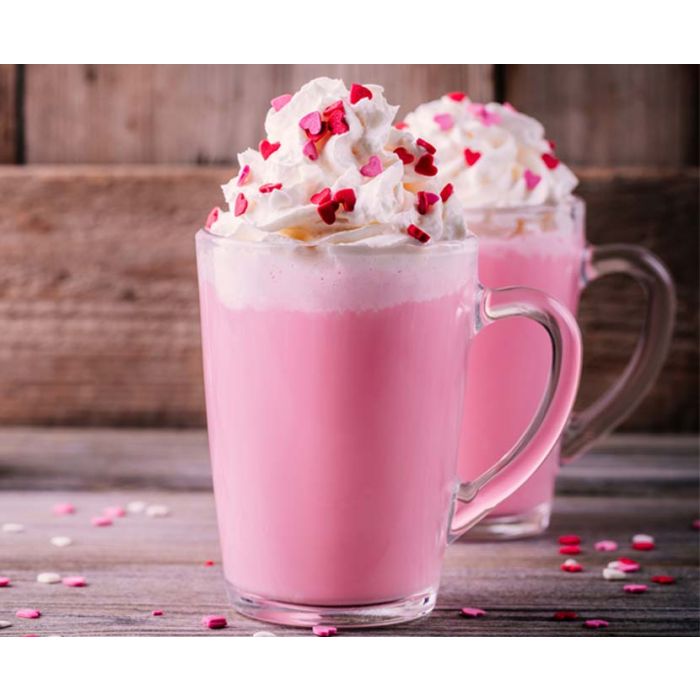 Pinky Rose Hot Chocolate Ingredients