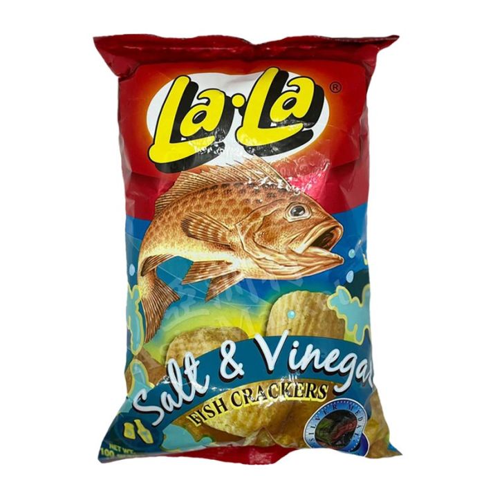 LALA – Fish Crackers Salt & Vinegar 100g