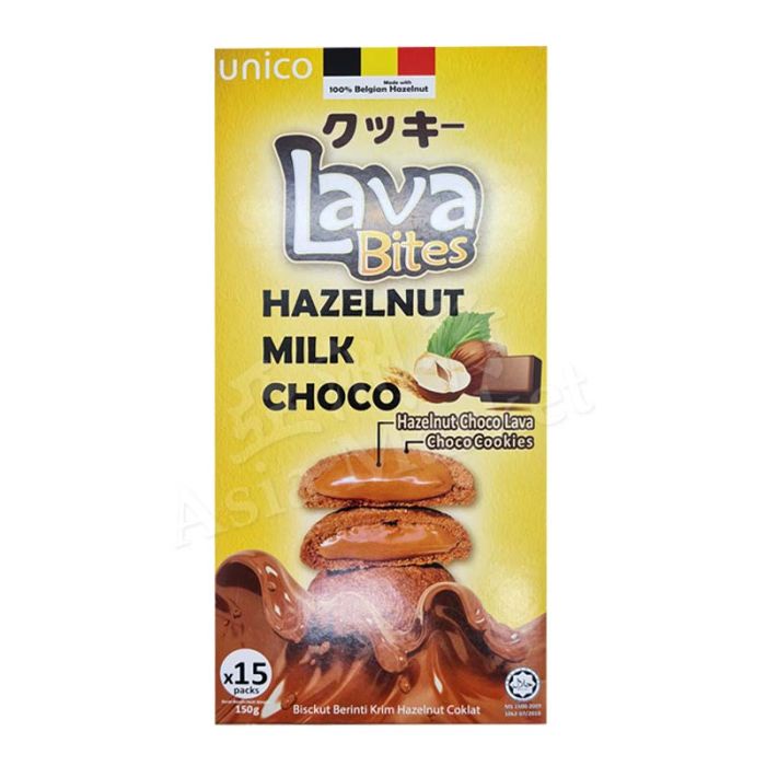 LAVA BITES  Hazelnut Milk Choco