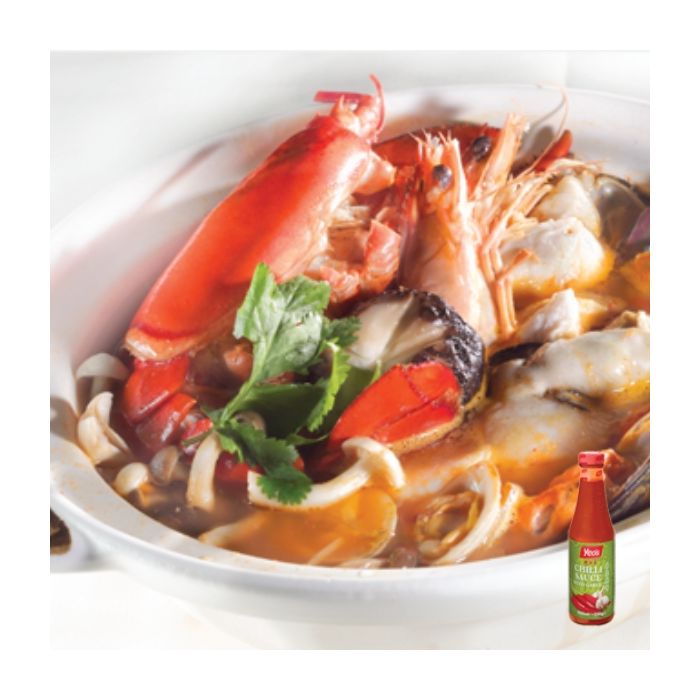 Lobster and Seafood in Hotpot Ingredients