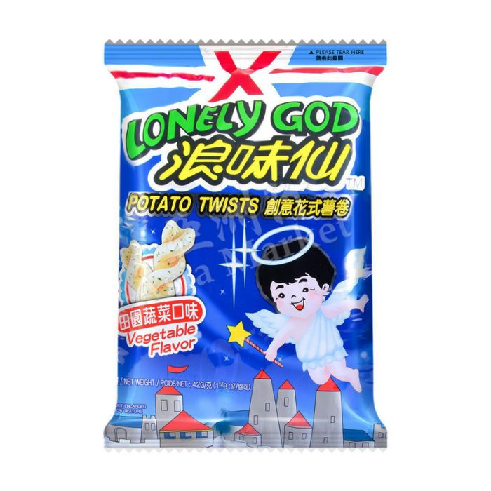 Lonely God Potato Twist vegetable flavour 70g