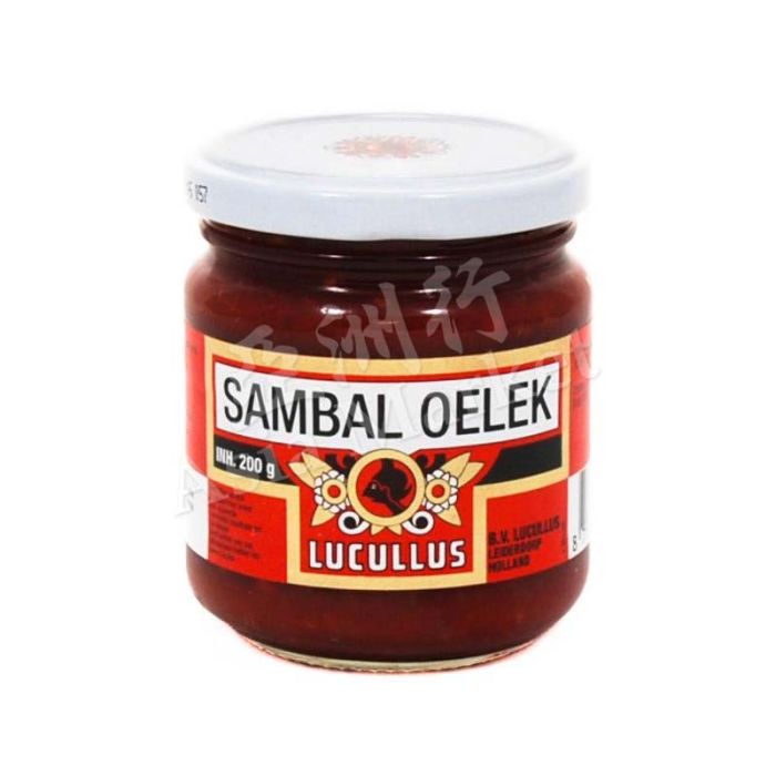 LUCULLUS - Sambal Oelek  南洋 - 叁巴(叁峇) 辣椒酱 200g