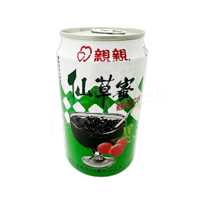 CHIN CHIN  Grass Jelly Drink Lychee Flavour 320g