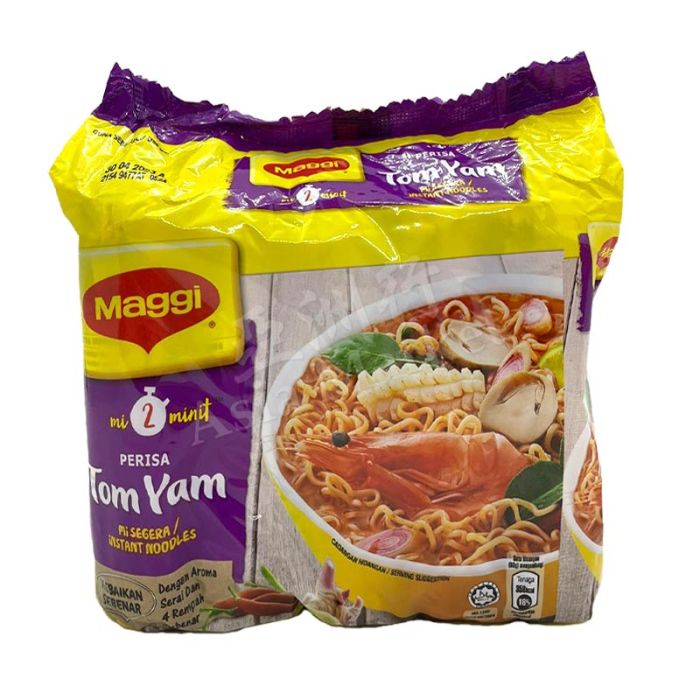 (Pack of 5)  MAGGI Tom Yam instant noodles 5x79g (Pack of 5) 