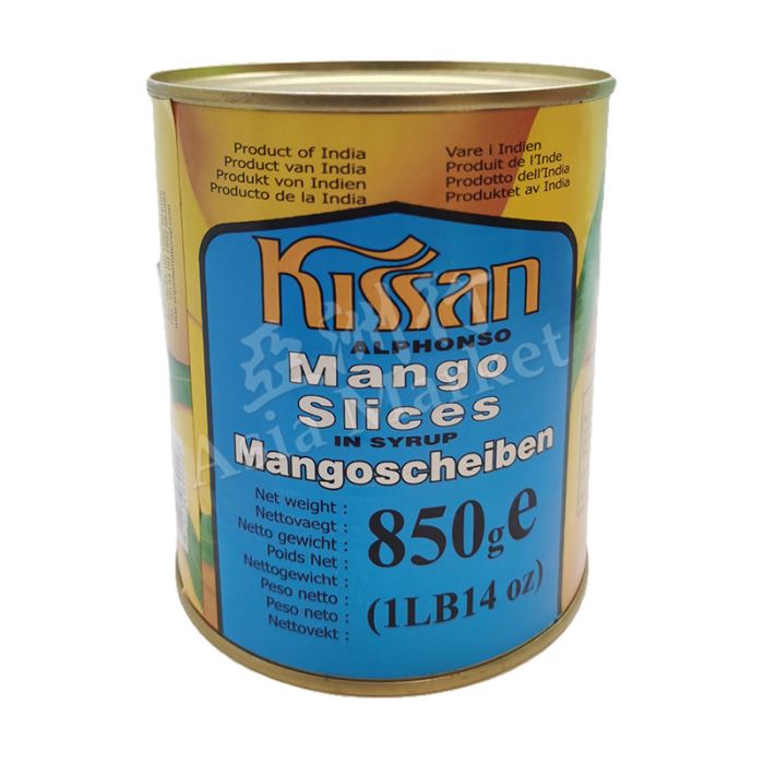 KISSAN ALPHONSO Mango Slices in Syrup 850g