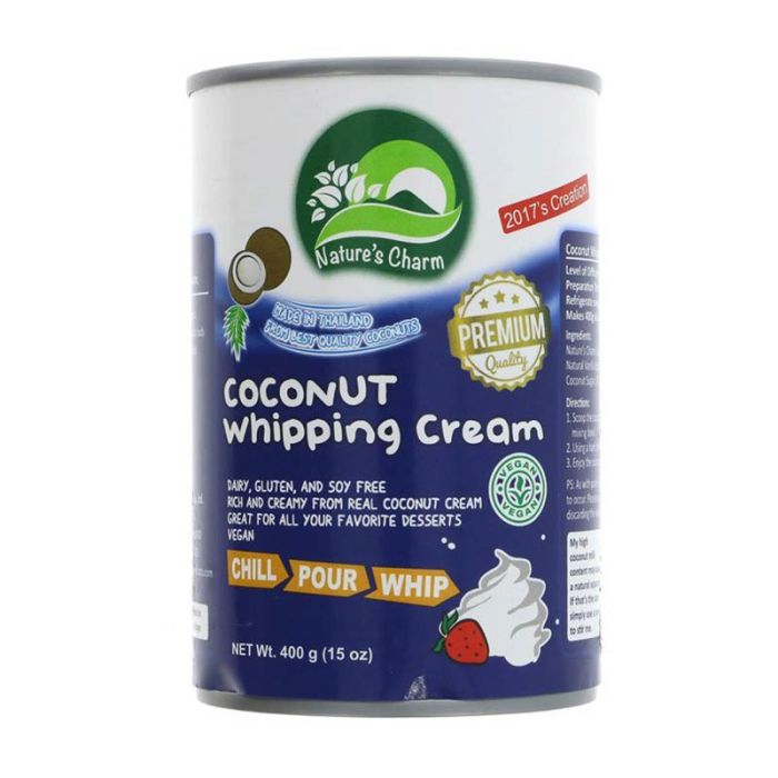 Nature's Charm Coconut Whipping Cream 400g
