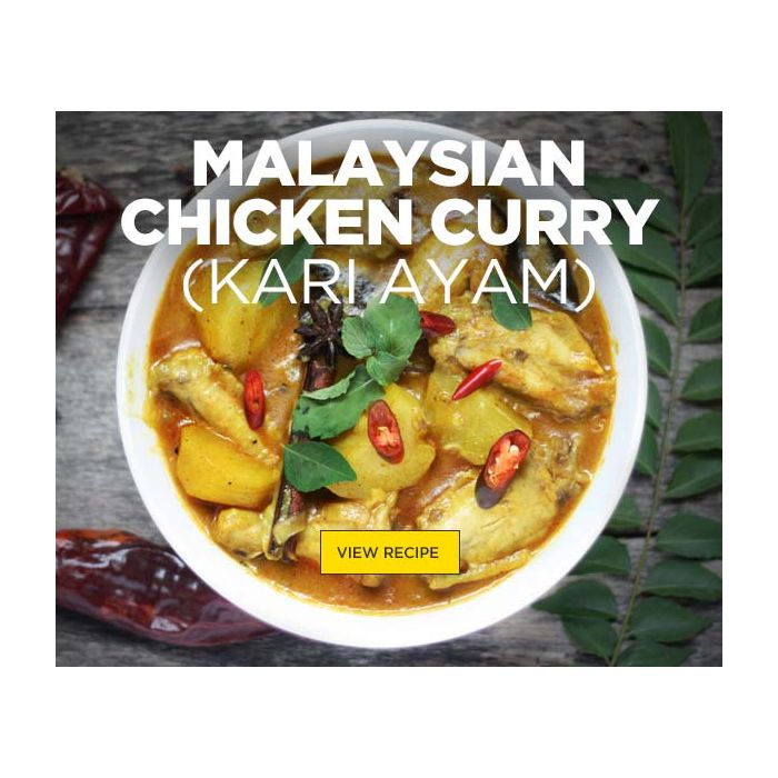 Malaysian Chicken Curry Ingredients