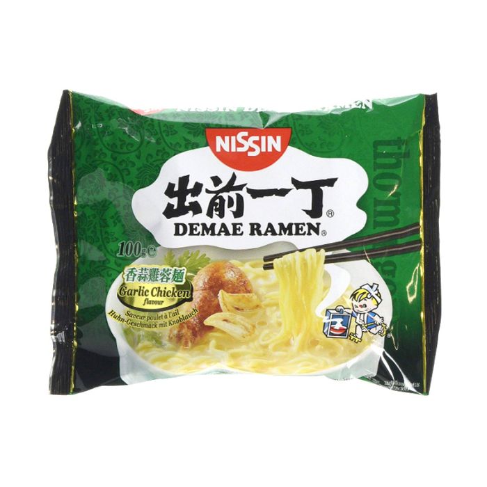 NISSIN Garlic Chicken出前一丁 香蒜鸡蓉味面 100g