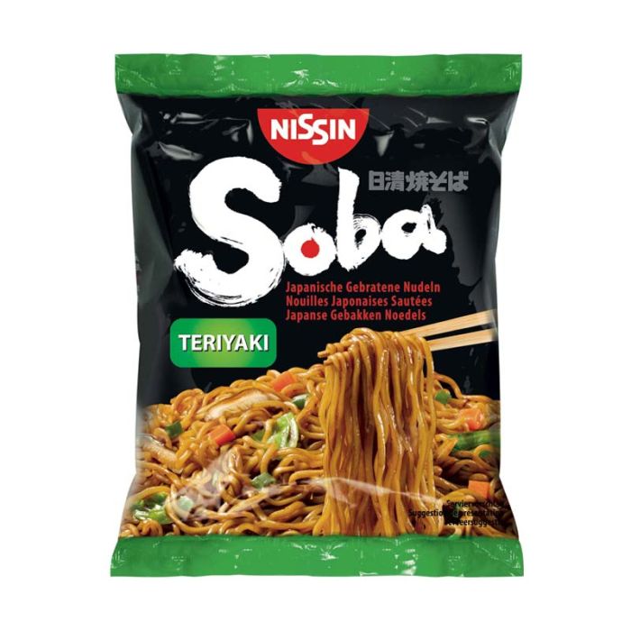 NISSIN Soba Teriyaki Noodle (Bag) 110g