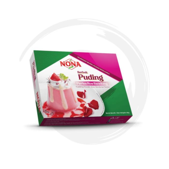 NONA - Serbuk Puding Perisa Rose Bandung 85g