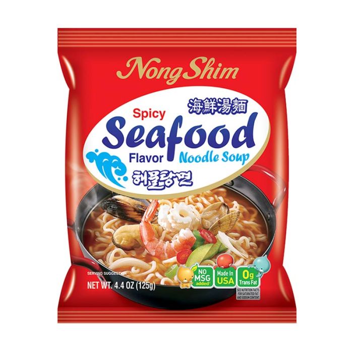 Nongshim Seafood Noodle 125g